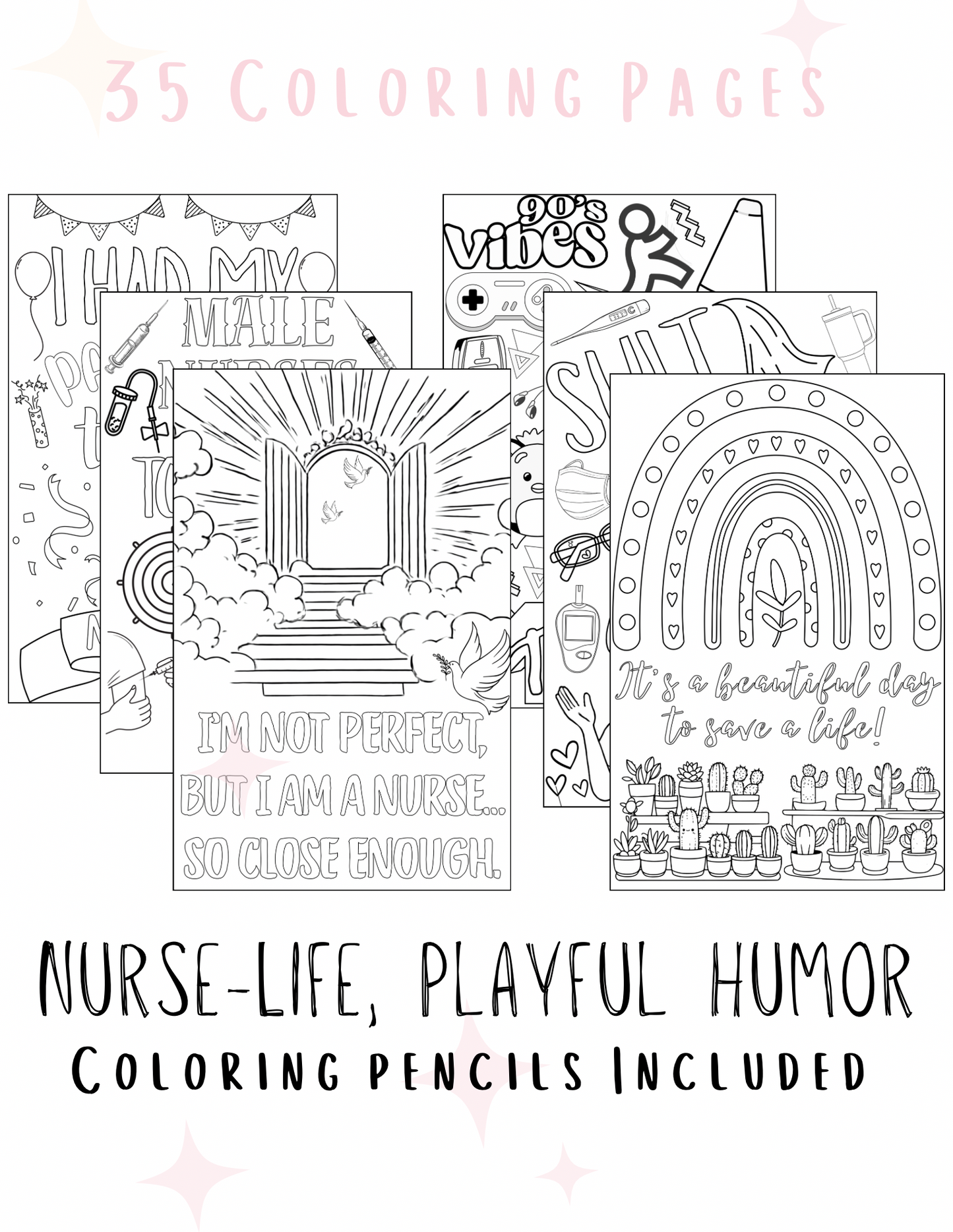 Coloring Therapy Pack