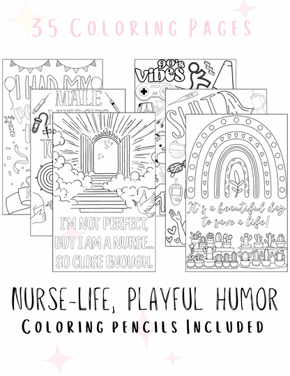 Coloring Therapy Pack