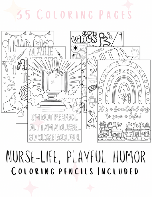 Coloring Therapy Pack