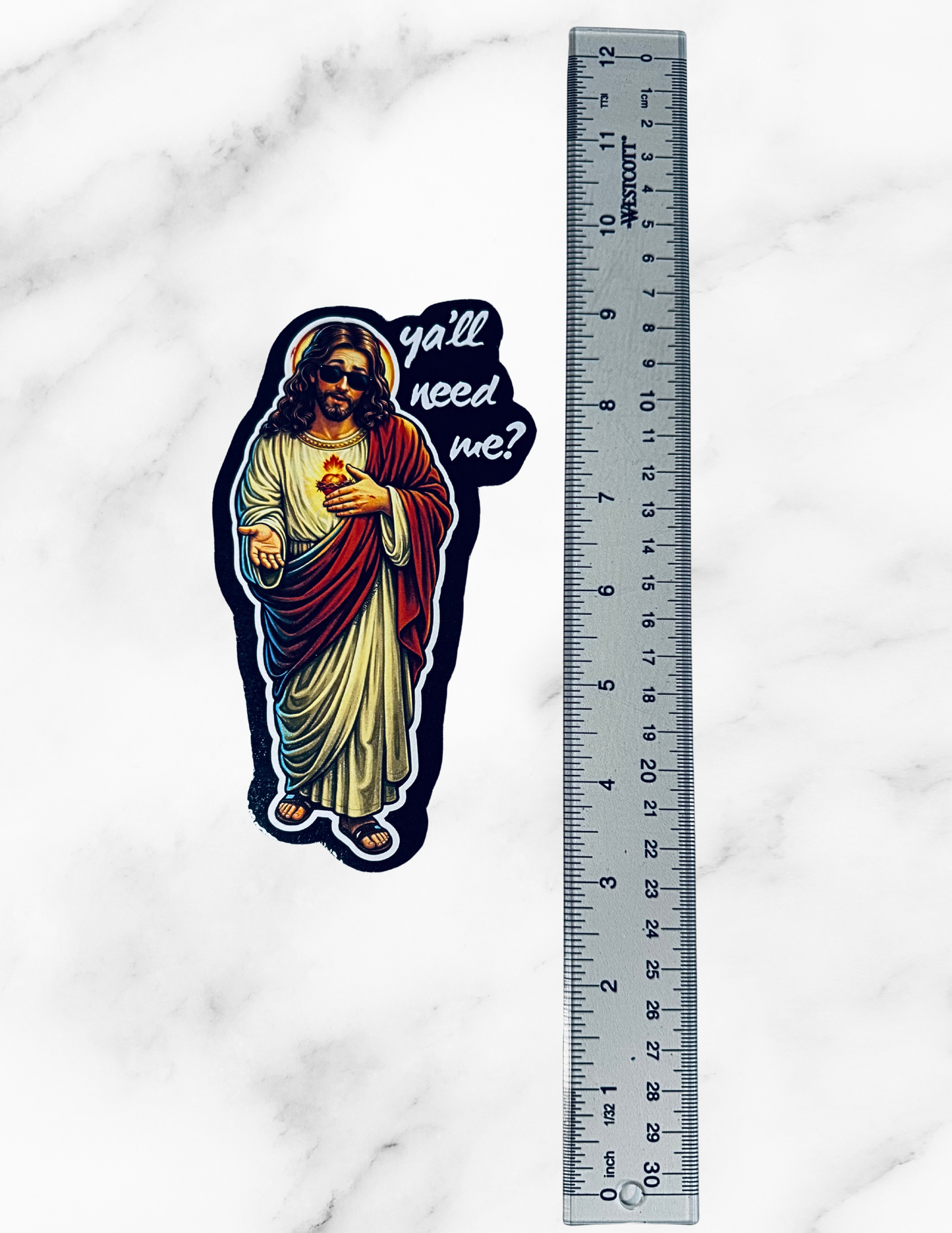 Jesus Nurse Humor Magnet Set (5-Pack)
