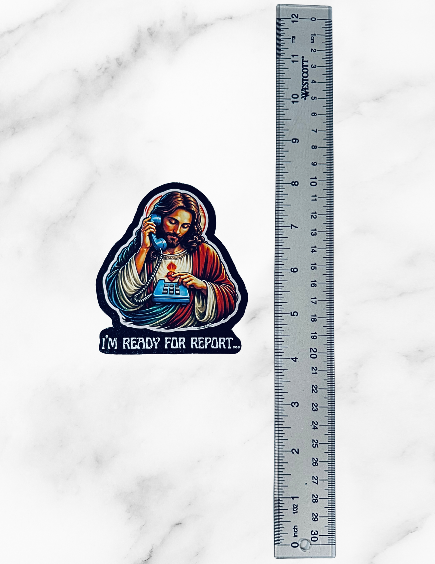 Jesus Nurse Humor Magnet Set (5-Pack)