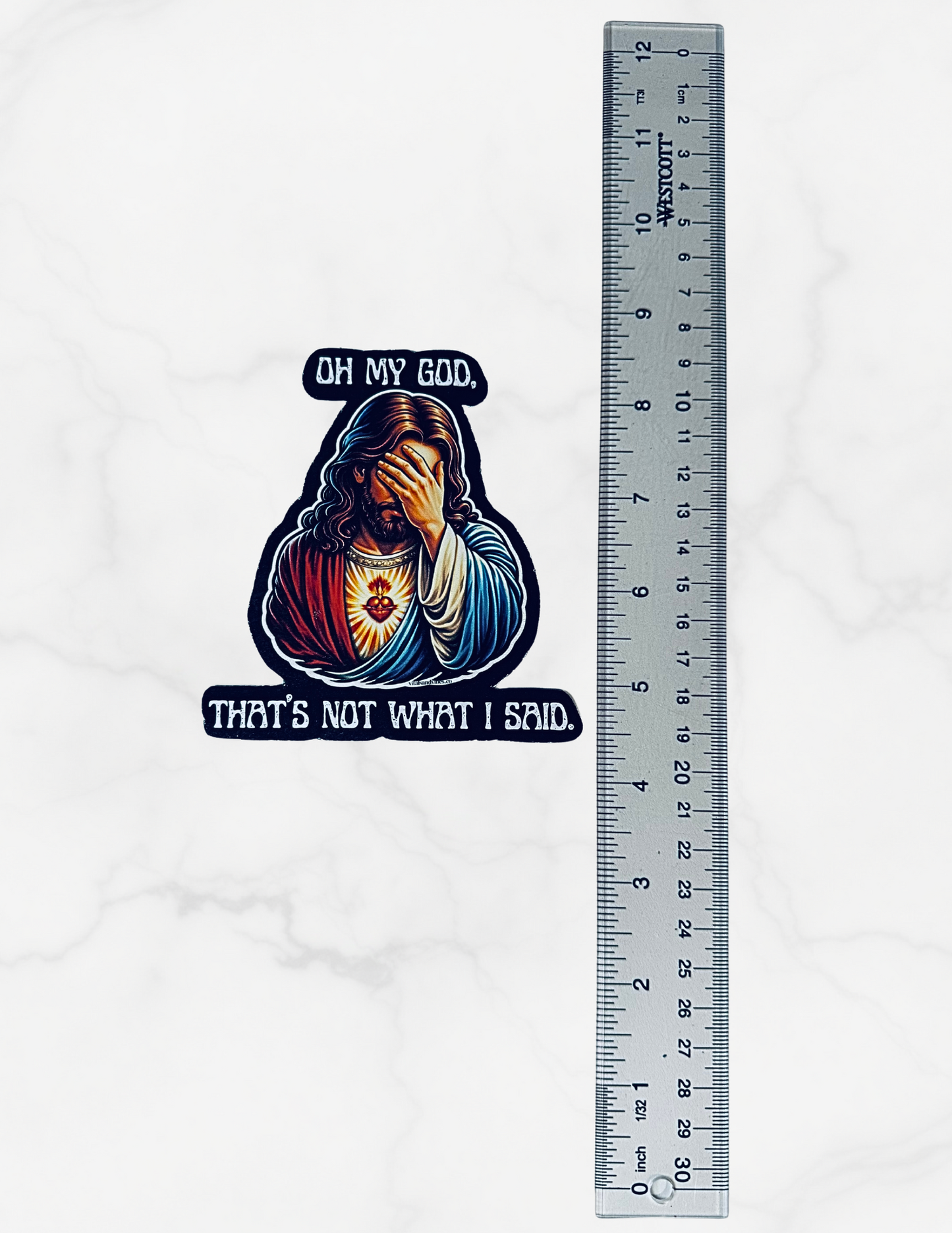 Jesus Nurse Humor Magnet Set (5-Pack)